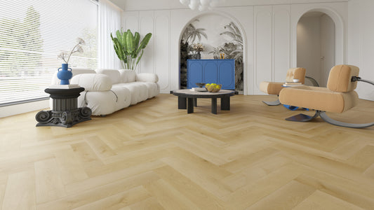 Baltic Oak LVT Click - Herringbone