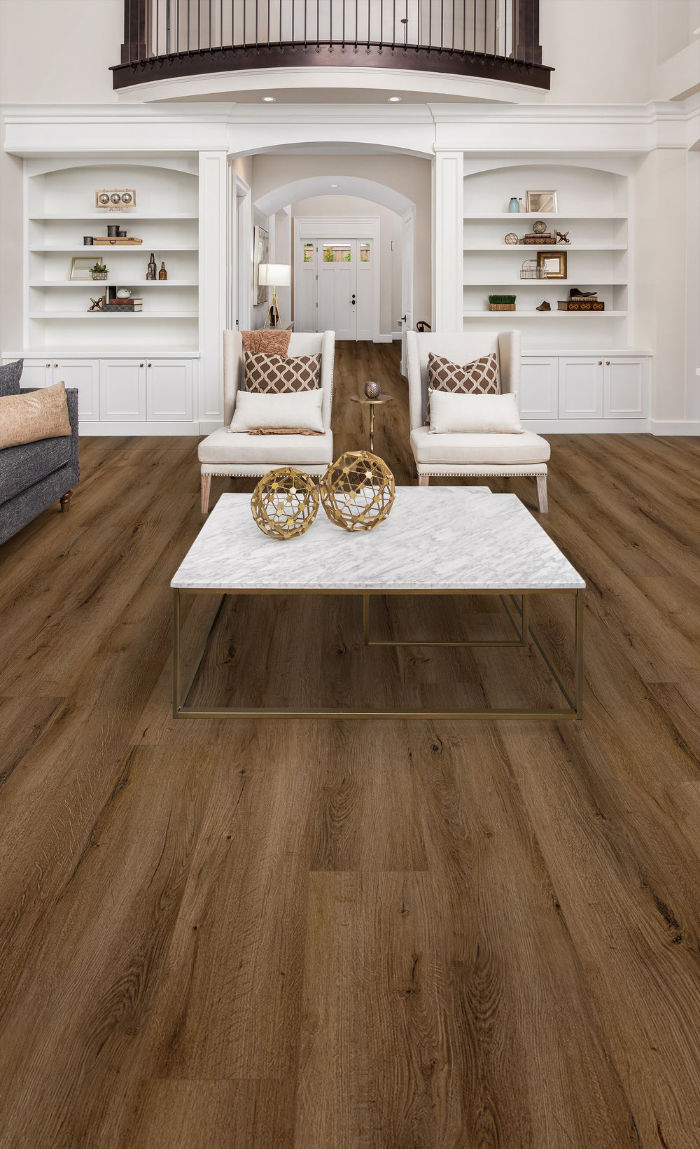 LVT Gluedown - Walnut Whispers Oak - 1524*230*3mm
