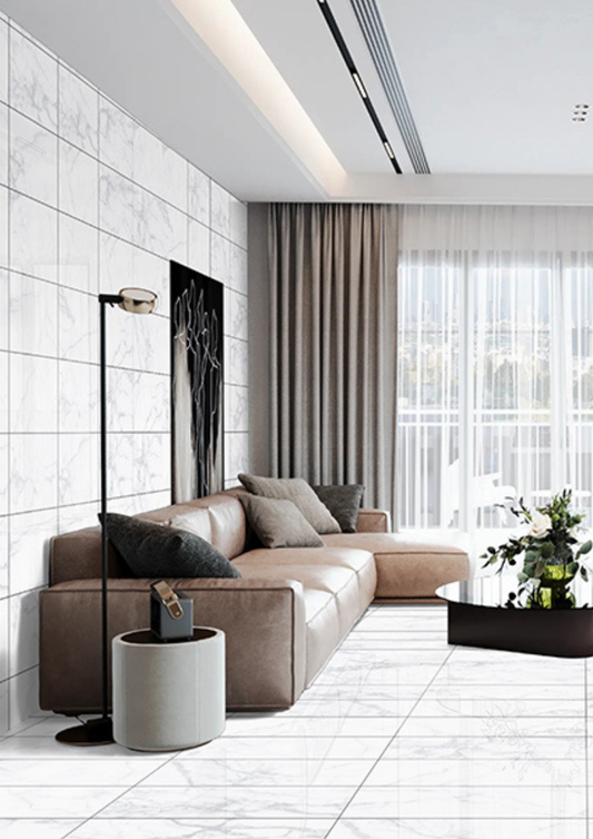 Glacier White Gloss Tile