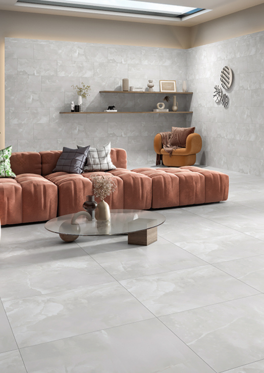 Sunlit White Matt Tile