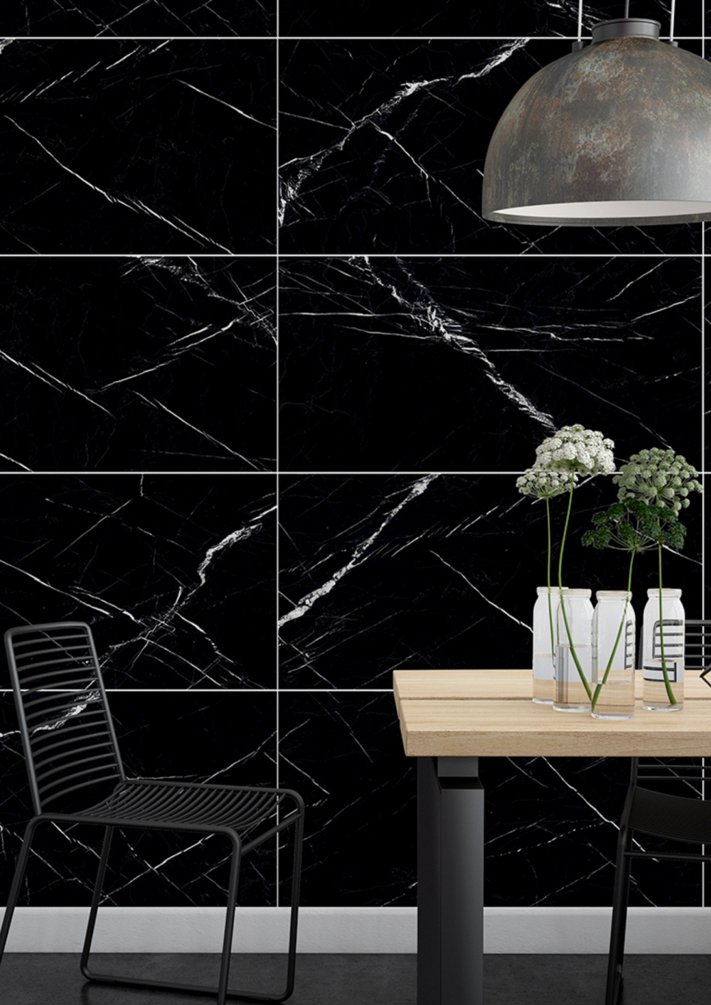 Stellar Dark Nero Tile