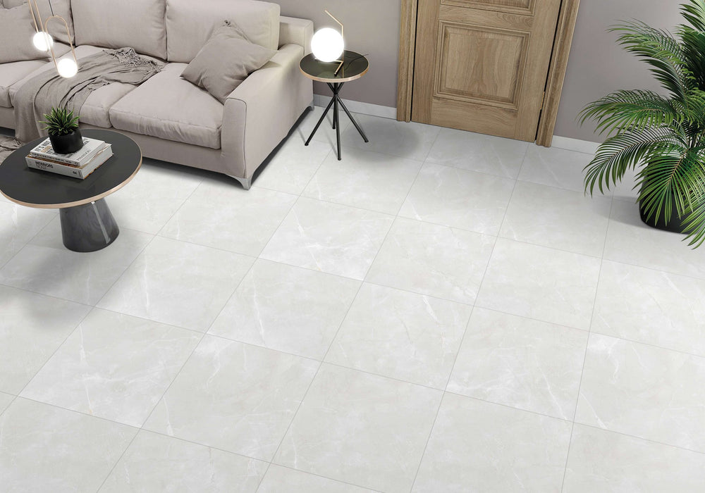 Elegant Grey Stone Effect Carving Tile – 60x60 cm