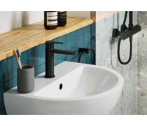 Evola Basin Mixer - Matt Black