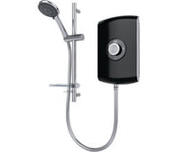 Triton Amore Electric Shower - Black Gloss