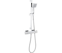 Argo Cool-Touch Thermostatic Bar Mixer Shower - Chrome