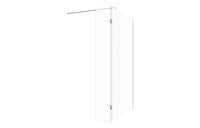 Iconix Optional 300mm Wetroom Hinged Splash Panel - Chrome