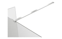Iconix Optional 300mm Wetroom Hinged Splash Panel - Chrome