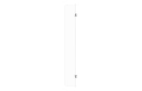 Iconix Optional 300mm Wetroom Hinged Splash Panel - Chrome