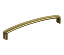 170mm Chunky D-Shape Handle - Brushed Brass