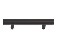 160mm T-Bar Handle - Matt Black