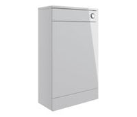 Volta 500mm Floor Standing WC Unit - Grey Gloss