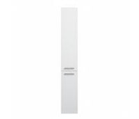 Volta 350mm Floor Standing 2 Door Tall Unit - White Gloss