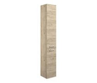 Volta 350mm Floor Standing 2 Door Tall Unit - Oak