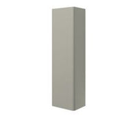 Cosmos 350mm Wall Hung 1 Door Tall Unit - Matt Latte