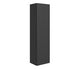 Cosmos 350mm Wall Hung 1 Door Tall Unit - Matt Black