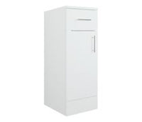 Vista 300mm 1 Drawer, 1 Door Base Unit - White Gloss