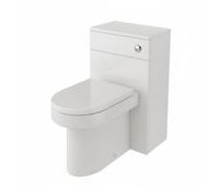 Vista 500mm WC Unit & BTW Pan Pack - White Gloss