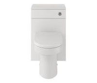 Vista 500mm WC Unit & BTW Pan Pack - White Gloss