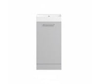 Volta 410mm Floor Standing 1 Door Basin Unit & 1TH Basin - Grey Gloss
