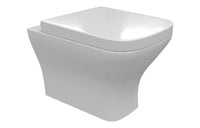 Cedarwood Rimless Back To Wall WC & Wrapover Soft Close Seat
