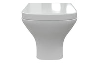 Cedarwood Rimless Back To Wall WC & Wrapover Soft Close Seat