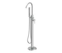 Evola Floor Standing Bath/Shower Mixer - Chrome