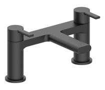 Evola Bath Filler - Matt Black