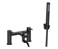 Evola Bath/Shower Mixer - Matt Black