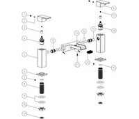 Marne Bath Filler - Chrome