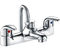 Nerola Low Pressure Bath/Shower Mixer - Chrome