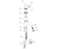 Nerola Cloakroom Basin Mixer - Chrome