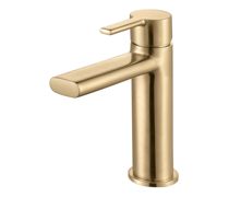 Evola Basin Mixer - Brushed Brass