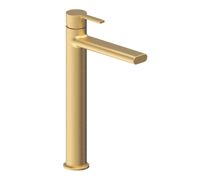 Evola Tall Basin Mixer - Brushed Brass