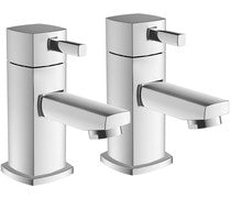 Toulon Basin Taps - Chrome