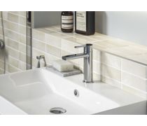 Evola Bath Filler - Chrome