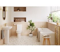 Vista 550mm Vanity & C/C Toilet Pack