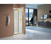 Merlyn Vivid Boost Bi-fold Door - Brushed Brass