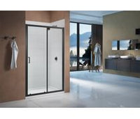 Merlyn Vivid Boost Sliding Door - Matt Black