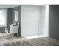 Merlyn Wetroom Swivel Panel - Chrome