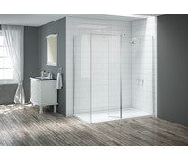 Merlyn Wetroom Panel 8mm - Chrome