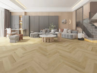 Bundle Offers - Picasso Hickory LVT Click - Herringbone)