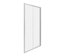 Classix Easy-Fit Sliding Door & 45mm Tray Pack - Chrome