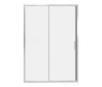Classix Easy-Fit Sliding Door & 45mm Tray Pack - Chrome