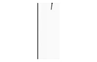 Iconix Wetroom Side Panel & Arm - Matt Black