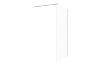 Iconix Wetroom Panel & Support Bar - Chrome