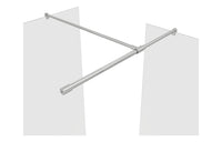 Iconix Wetroom Side Panel & Arm - Chrome