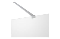 Iconix Wetroom Panel & Support Bar - Chrome