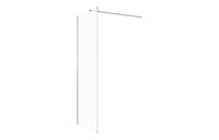 Iconix Wetroom Side Panel & Arm - Chrome