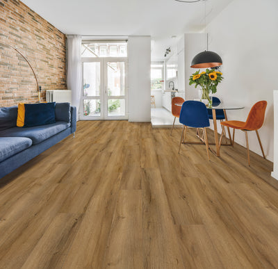 LVT Gluedown -  Rustic River Oak - 1524*230*3mm