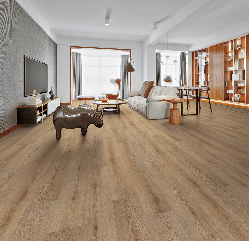 Bundle Offers - LVT Gluedown - Beige Harmony Oak  | 32.14m2 | 3mm